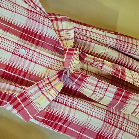 Ellen Tracy Company 100% silk midi dress with matching cinch belt. - Picture 3 of 6